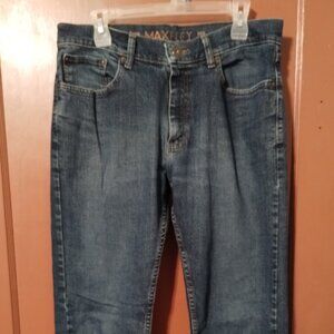 Urban Pipeline Max Flex Jeans Mens 34x31 Blue Denim REGULAR FIT STRAIGHT LEG